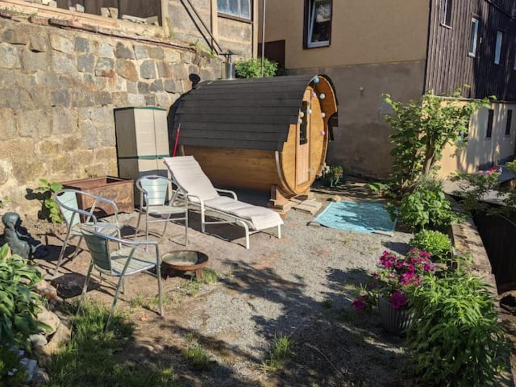 Appartamento Zi2 - Urlaubsmagie - Whirlpool, Sauna Und Garten Sebnitz Esterno foto