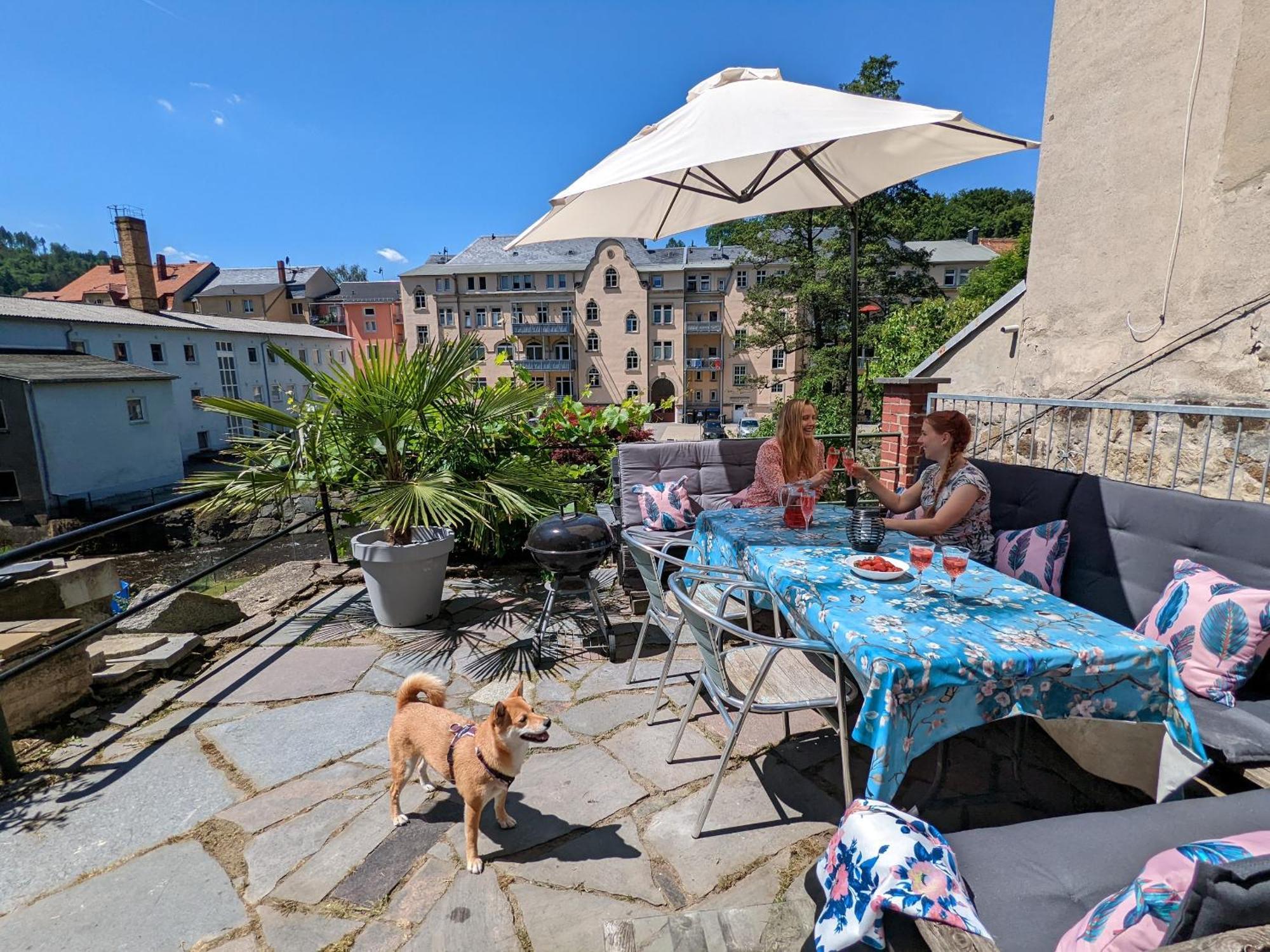 Appartamento Zi2 - Urlaubsmagie - Whirlpool, Sauna Und Garten Sebnitz Esterno foto