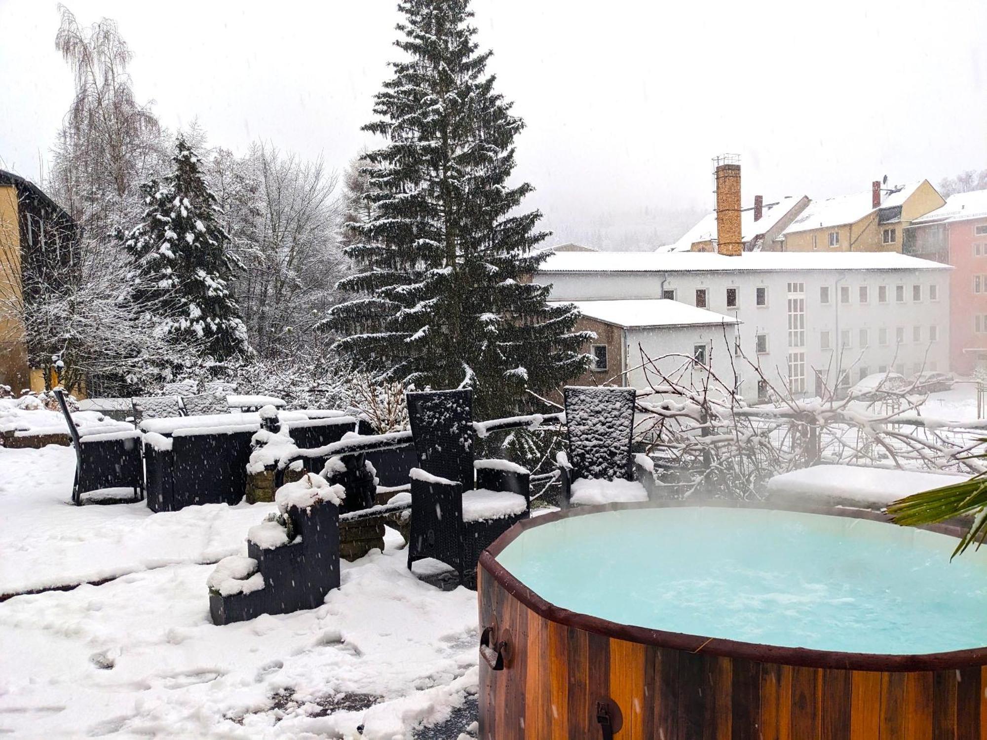 Appartamento Zi2 - Urlaubsmagie - Whirlpool, Sauna Und Garten Sebnitz Esterno foto
