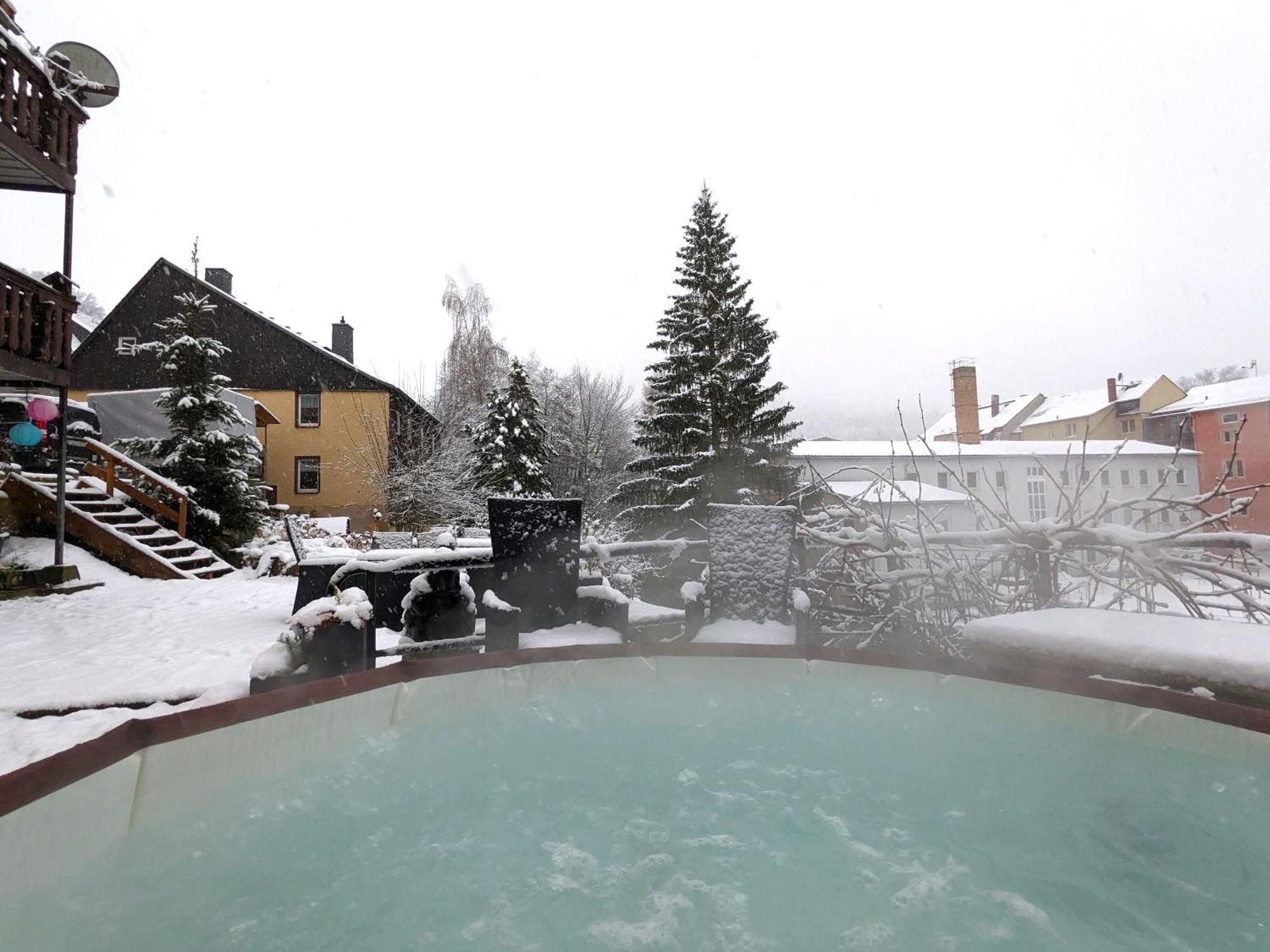 Appartamento Zi2 - Urlaubsmagie - Whirlpool, Sauna Und Garten Sebnitz Esterno foto