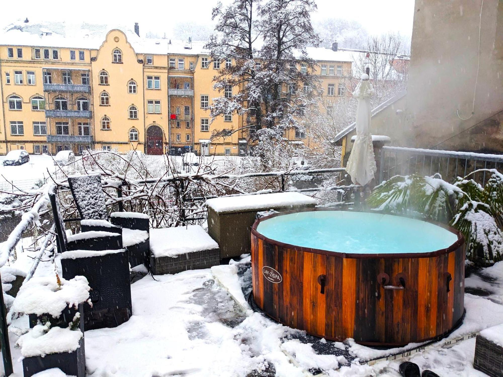 Appartamento Zi2 - Urlaubsmagie - Whirlpool, Sauna Und Garten Sebnitz Esterno foto