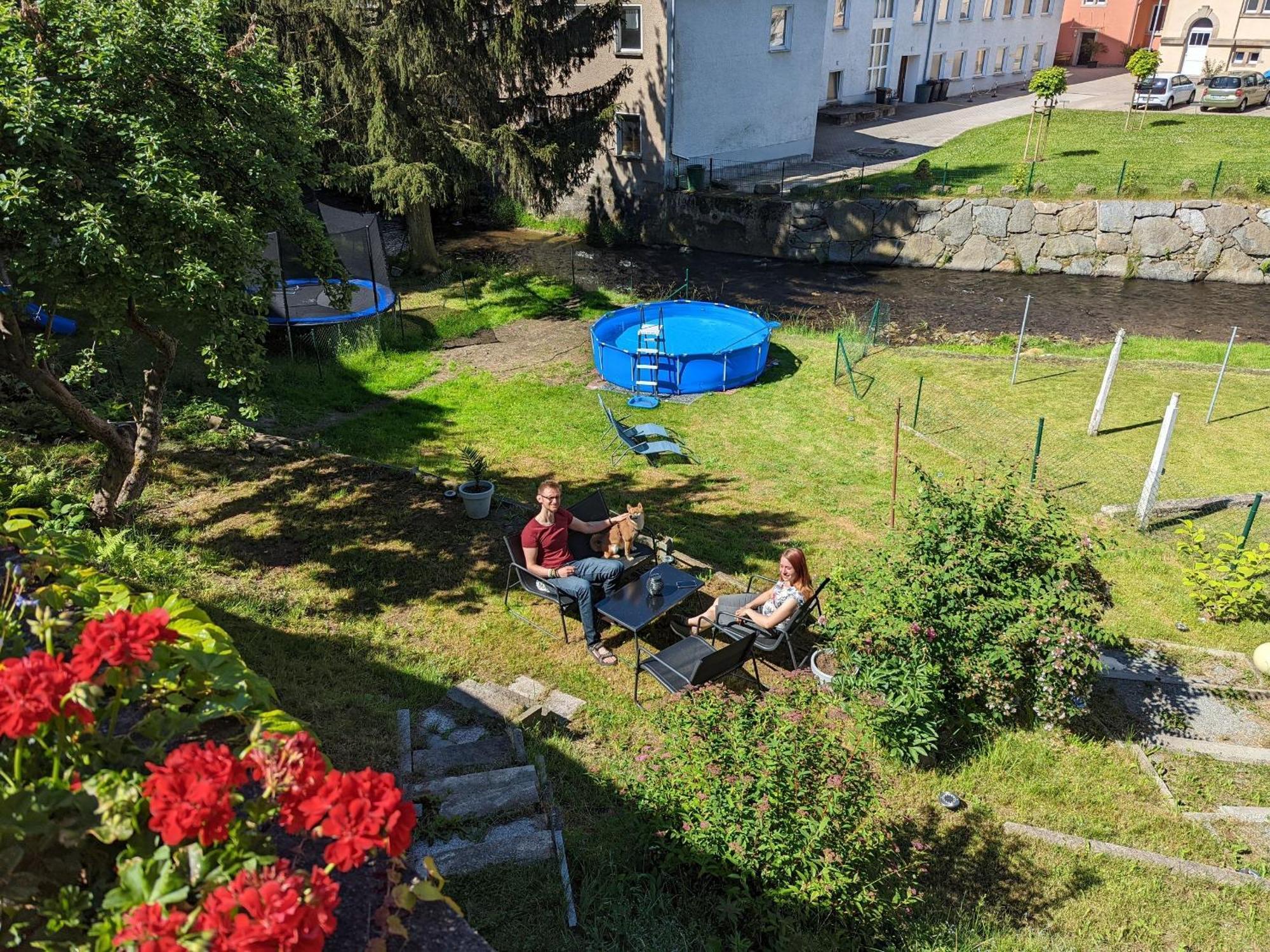 Appartamento Zi2 - Urlaubsmagie - Whirlpool, Sauna Und Garten Sebnitz Esterno foto